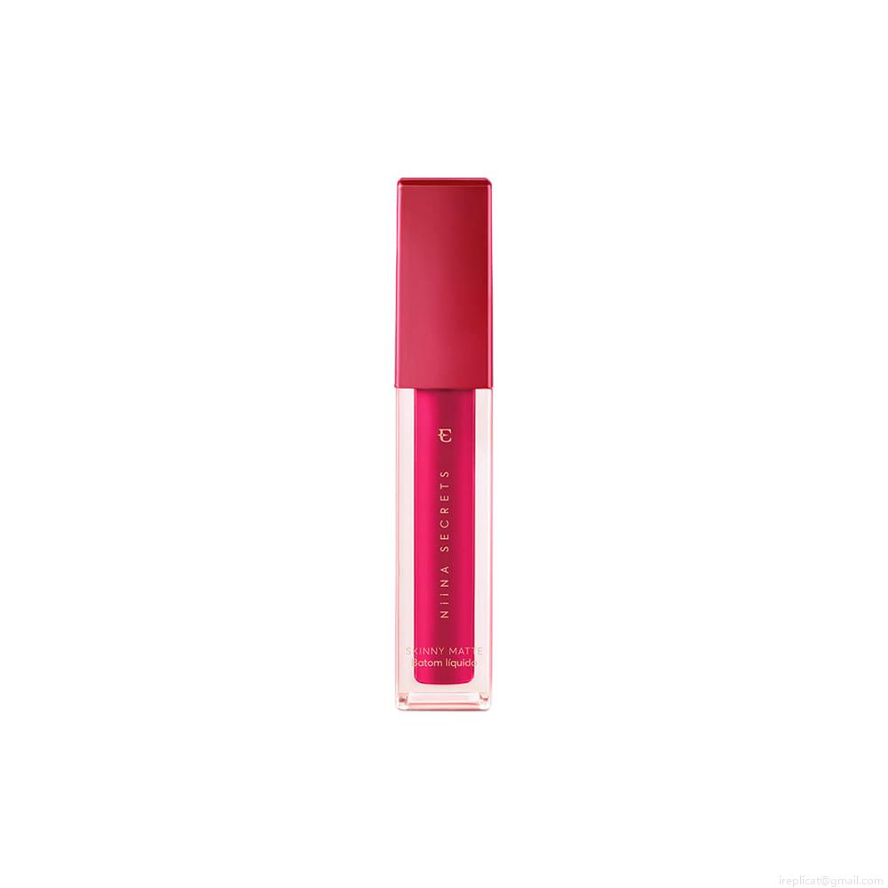 Batom Líquido Matte Eudora Niina Secrets Skinny Pink Peônia 5ml Batom Líquido Matte Eudora Niina Secrets Skinny Pink Peônia 5ml