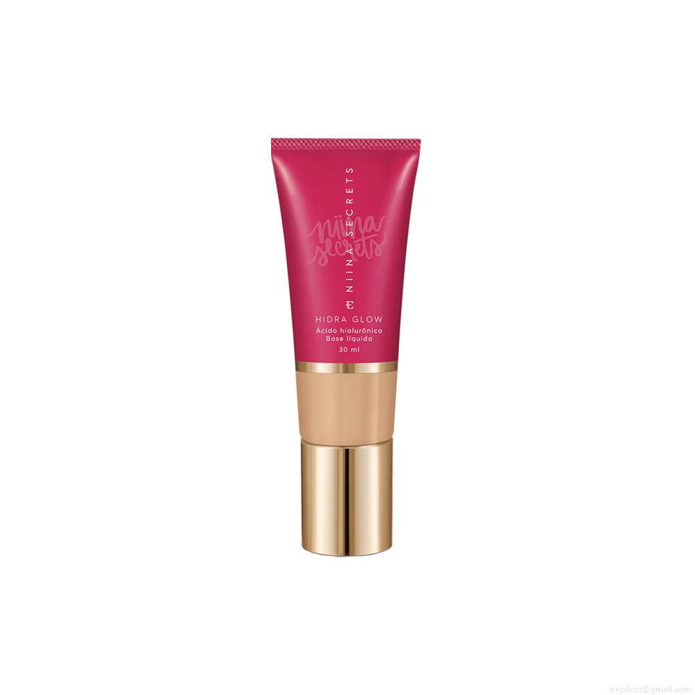 Base Líquida Natural Eudora Niina Secrets Hidra Glow 10 30 ml Base Líquida Natural Eudora Niina Secrets Hidra Glow 10 30 ml