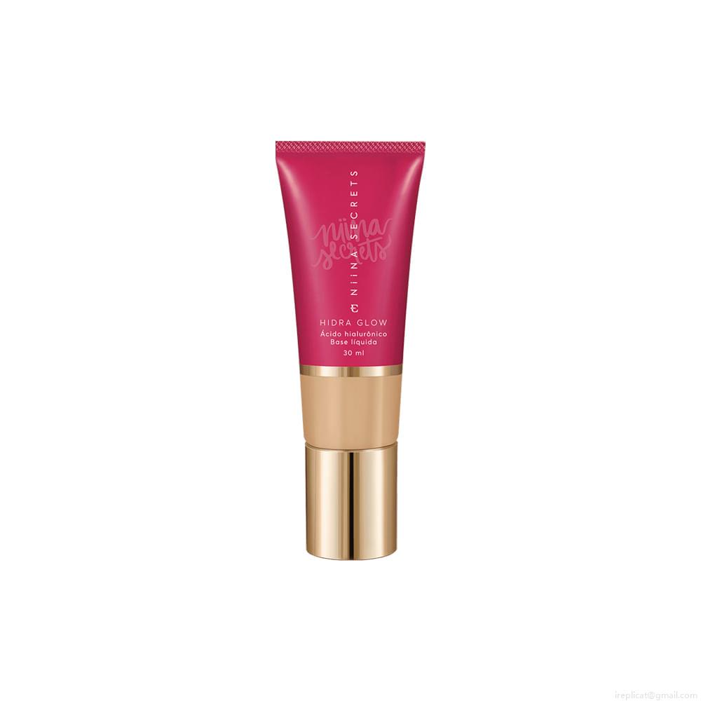 Base Líquida Natural Eudora Niina Secrets Hidra Glow 25 30 ml Base Líquida Natural Eudora Niina Secrets Hidra Glow 25 30 ml