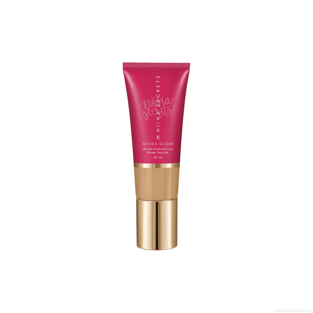 Base Líquida Natural Eudora Niina Secrets Hidra Glow 40 30 ml Base Líquida Natural Eudora Niina Secrets Hidra Glow 40 30 ml