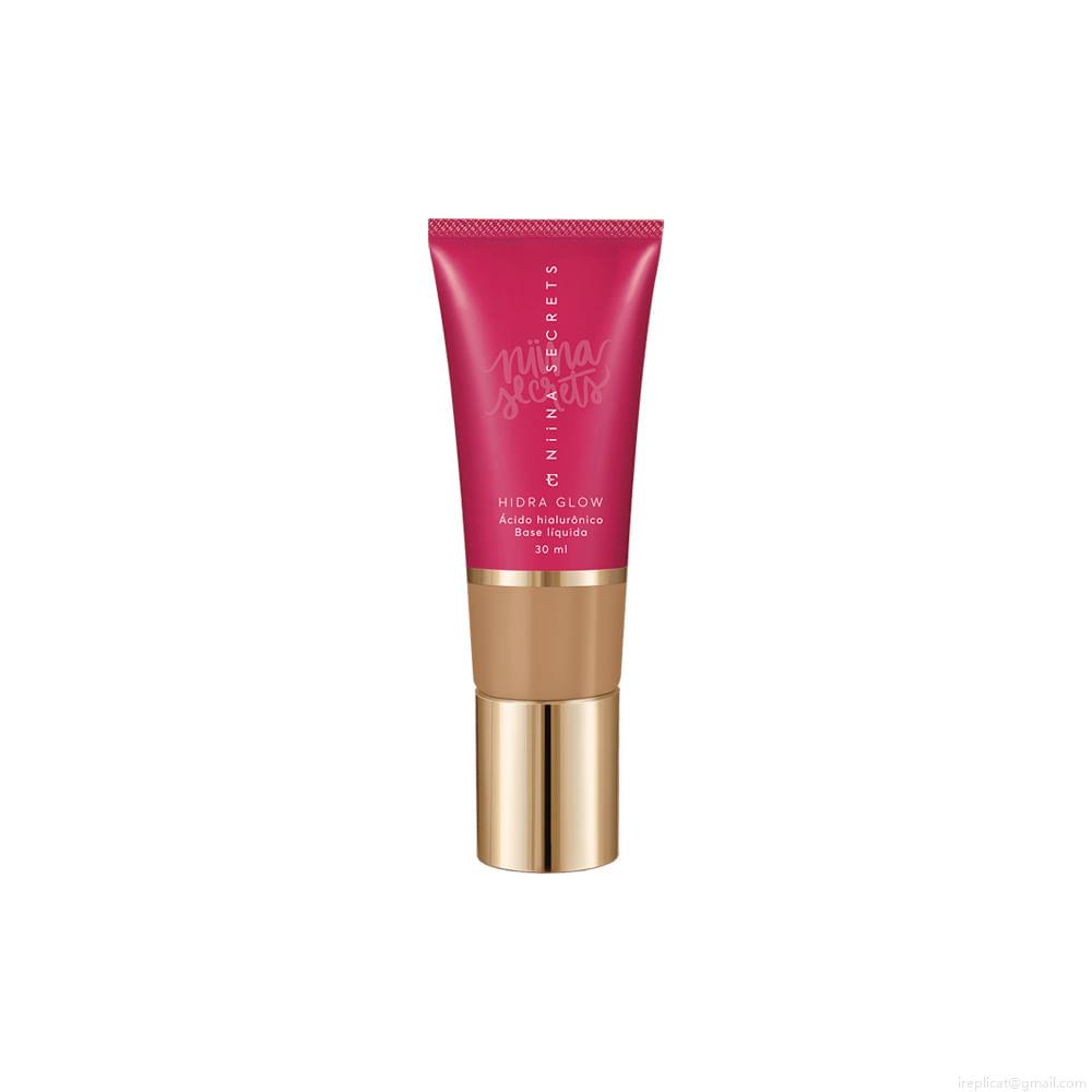 Base Líquida Natural Eudora Niina Secrets Hidra Glow 55 30 ml Base Líquida Natural Eudora Niina Secrets Hidra Glow 55 30 ml