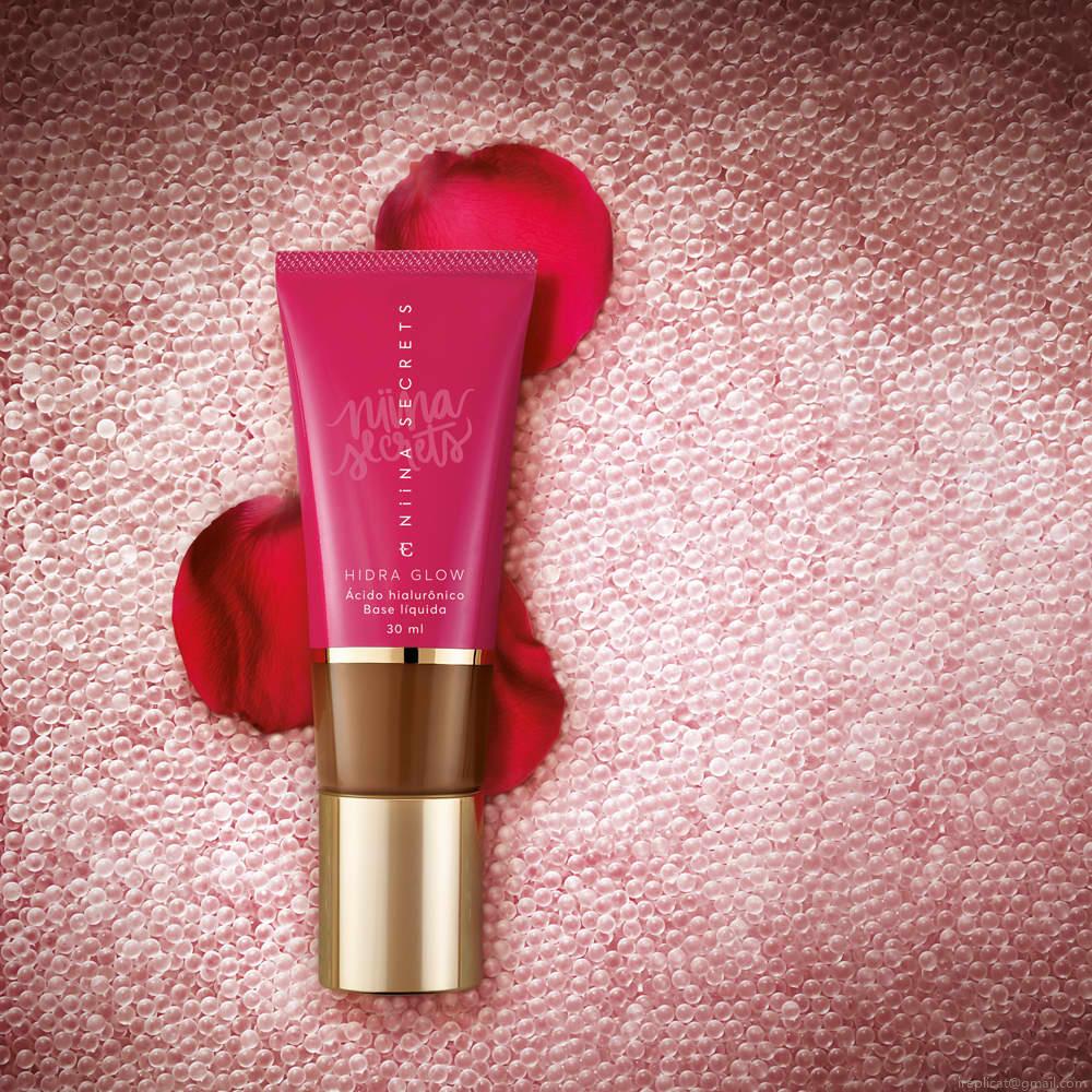 Base Líquida Natural Eudora Niina Secrets Hidra Glow 75 30 ml Base Líquida Natural Eudora Niina Secrets Hidra Glow 75 30 ml