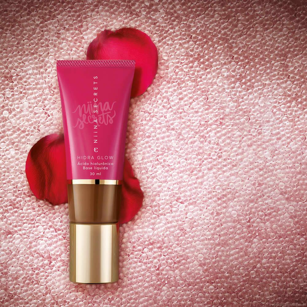 Base Líquida Natural Eudora Niina Secrets Hidra Glow 90 30 ml Base Líquida Natural Eudora Niina Secrets Hidra Glow 90 30 ml