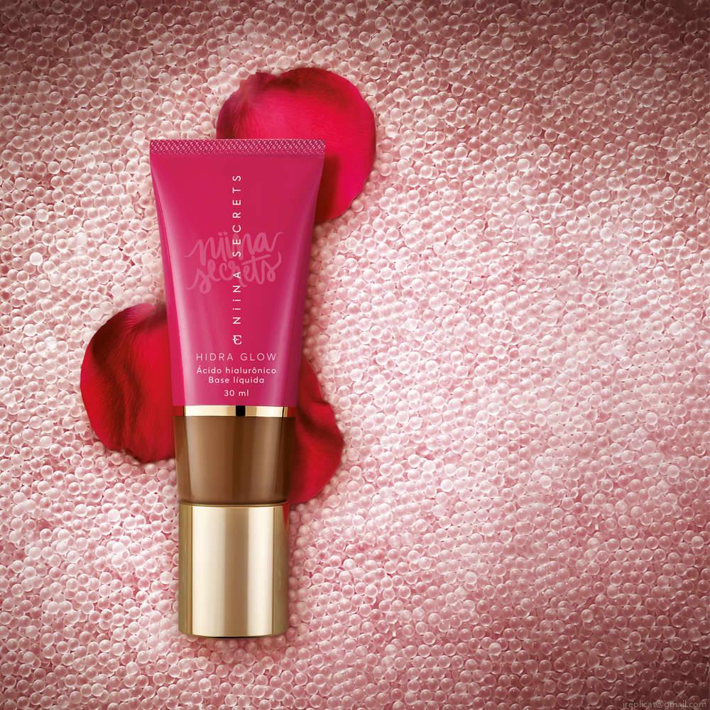 Base Líquida Natural Eudora Niina Secrets Hidra Glow 95 30 ml Base Líquida Natural Eudora Niina Secrets Hidra Glow 95 30 ml