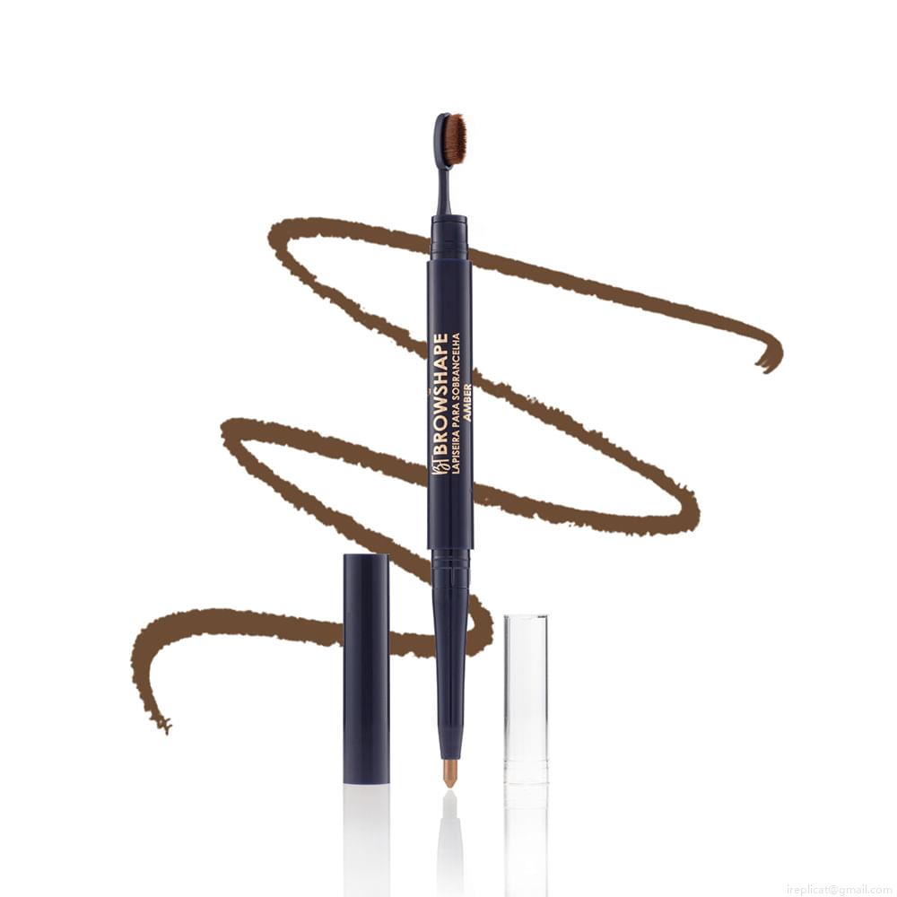 Lápis para Sobrancelha Matte Bruna Tavares BT Browshape Amber 0,25 g Lápis para Sobrancelha Matte Bruna Tavares BT Browshape Amber 0,25 g