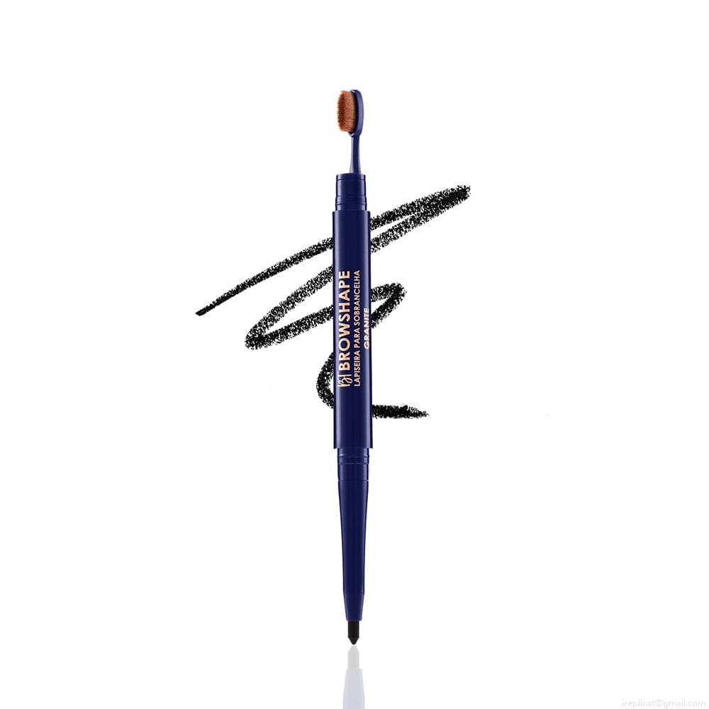 Lápis para Sobrancelha Matte Bruna Tavares BT Browshape Granite 0,25 g Lápis para Sobrancelha Matte Bruna Tavares BT Browshape Granite 0,25 g