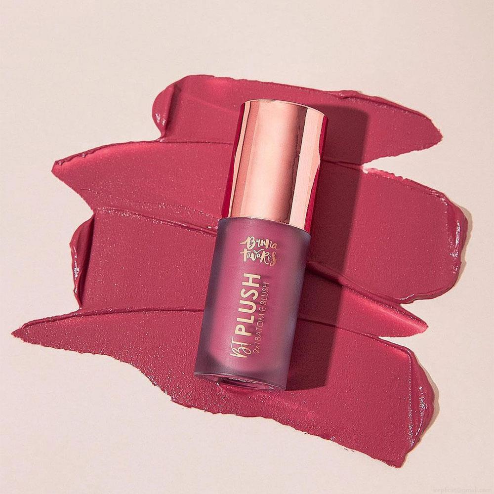 Batom Mousse Semi Matte Bruna Tavares BT Plush Bela 6 g Batom Mousse Semi Matte Bruna Tavares BT Plush Bela 6 g