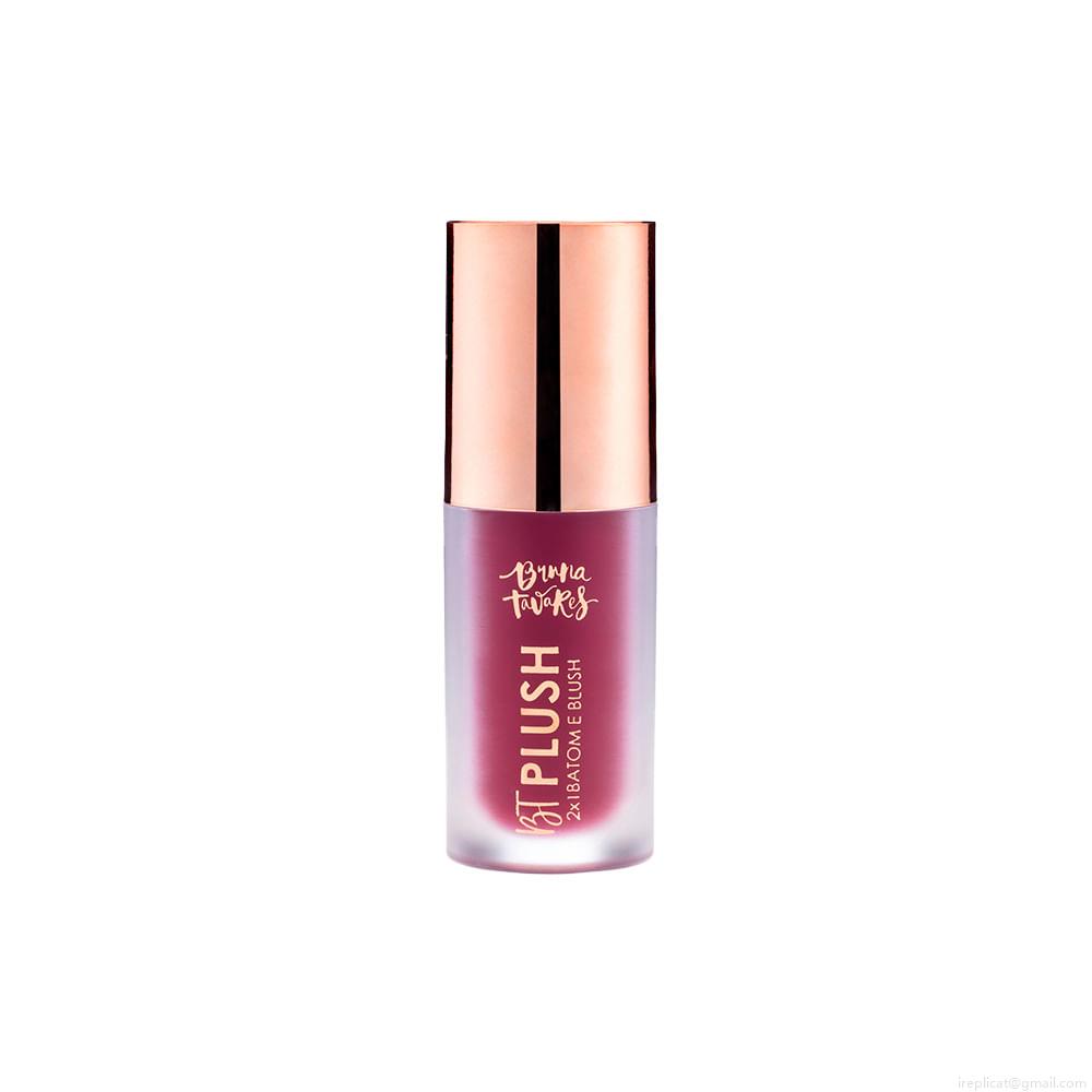 Batom Líquido Matte Bruna Tavares BT Plush Plum 6,3 ml Batom Líquido Matte Bruna Tavares BT Plush Plum 6,3 ml