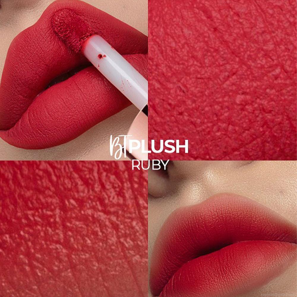 Batom Mousse Semi Matte Bruna Tavares BT Plush Ruby 6 g Batom Mousse Semi Matte Bruna Tavares BT Plush Ruby 6 g