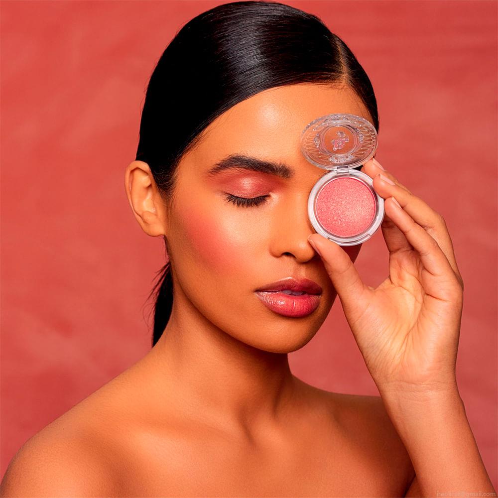 Blush Compacto em Pó Bruna Tavares BT Shimmer Noronha 5 g Blush Compacto em Pó Bruna Tavares BT Shimmer Noronha 5 g