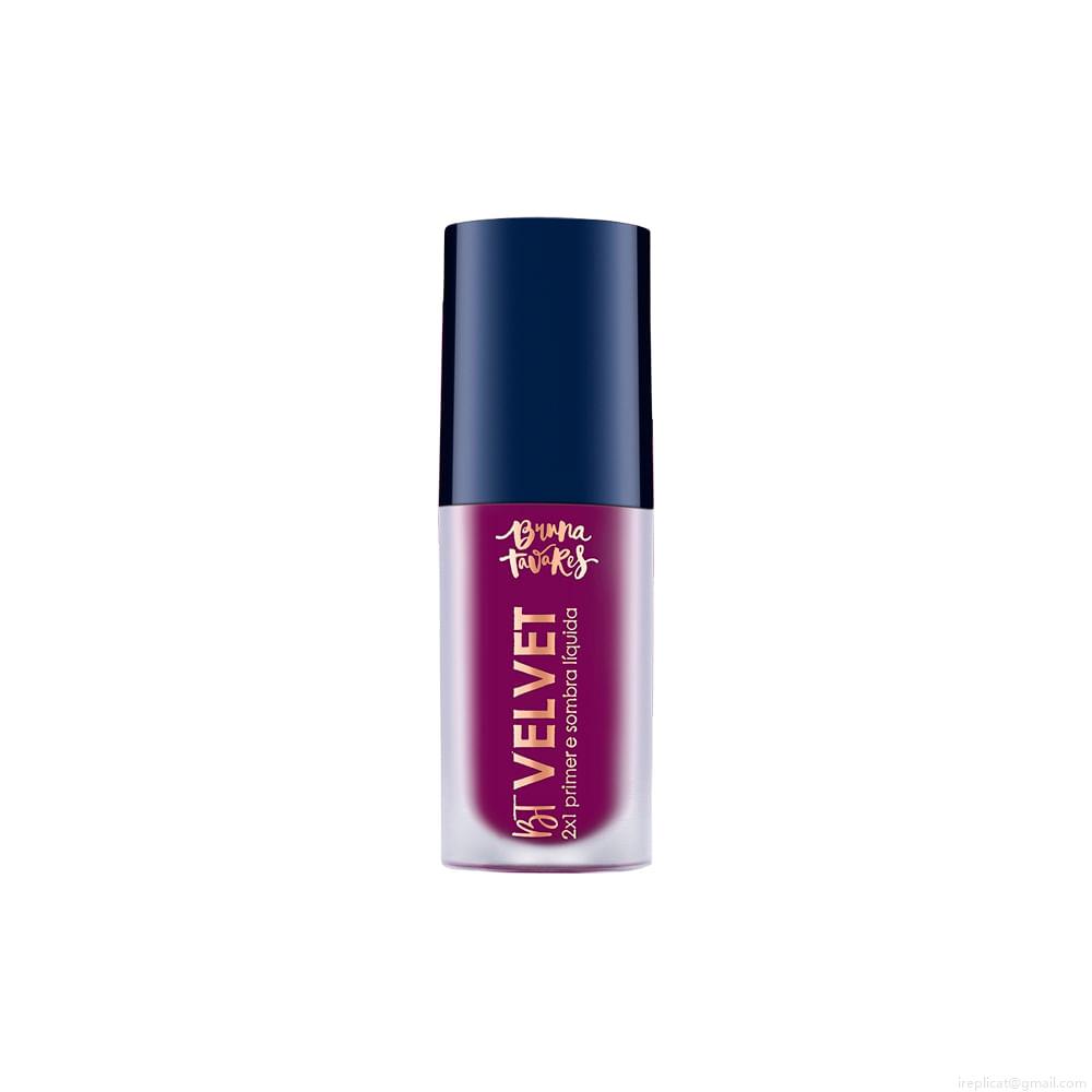 Sombra Líquida e Primer 2x1 Bruna Tavares BT Velvet Grape 6 ml Sombra Líquida e Primer 2x1 Bruna Tavares BT Velvet Grape 6 ml