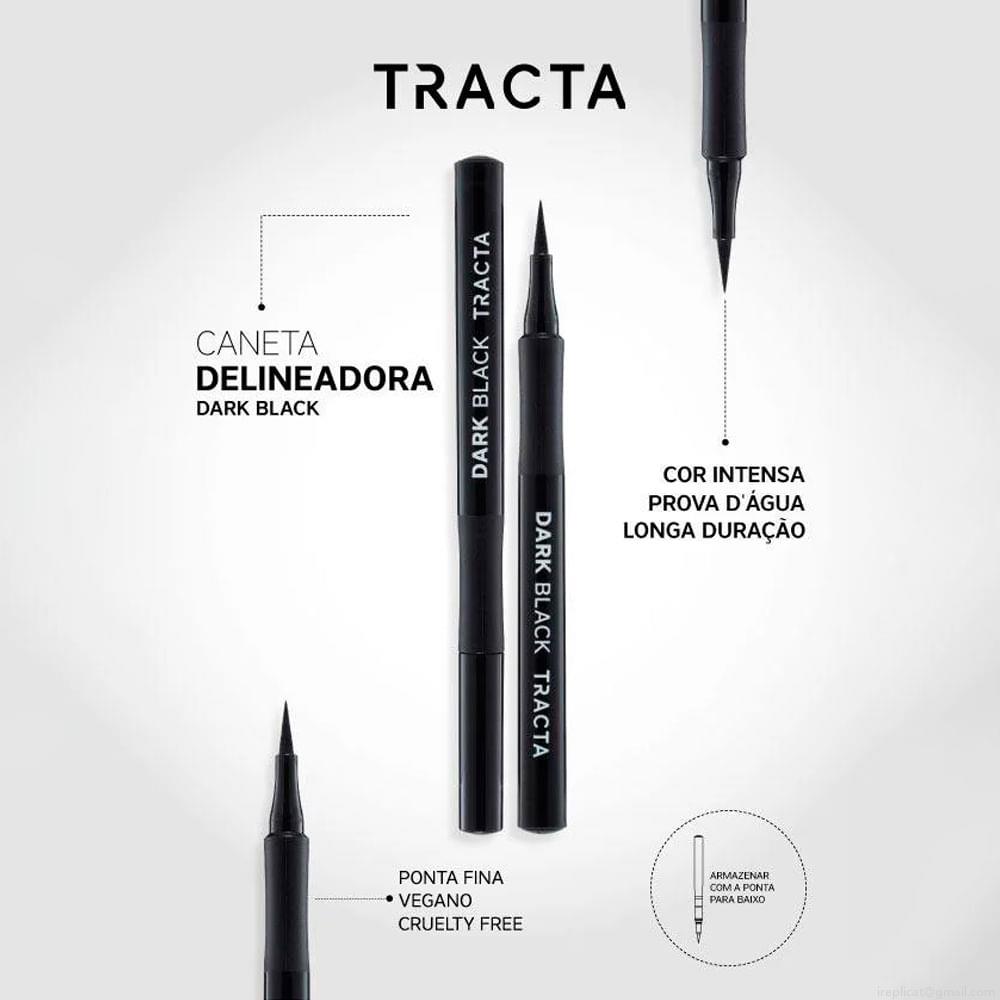 Caneta Delineadora Líquida Matte Tracta Dark Black Preta 1,2 ml Caneta Delineadora Líquida Matte Tracta Dark Black Preta 1,2 ml