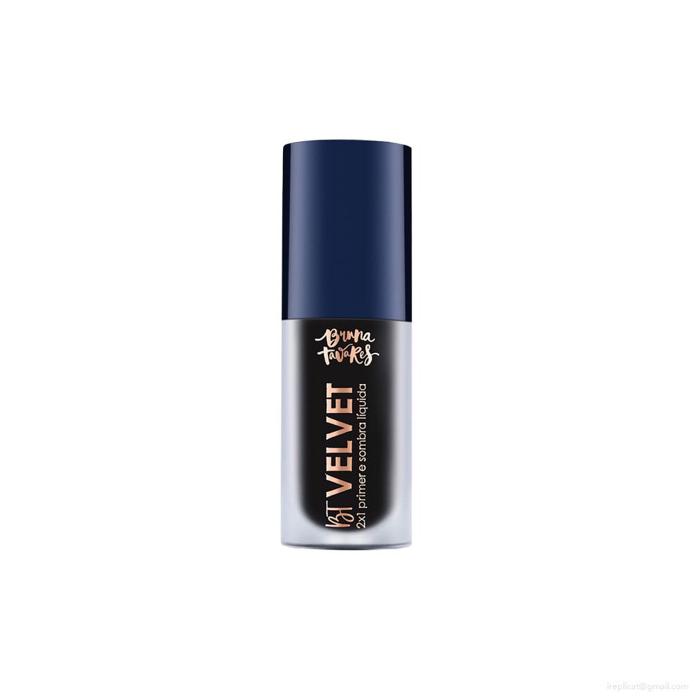 Sombra Líquida e Primer 2x1 Bruna Tavares BT Velvet Black 6 ml Sombra Líquida e Primer 2x1 Bruna Tavares BT Velvet Black 6 ml