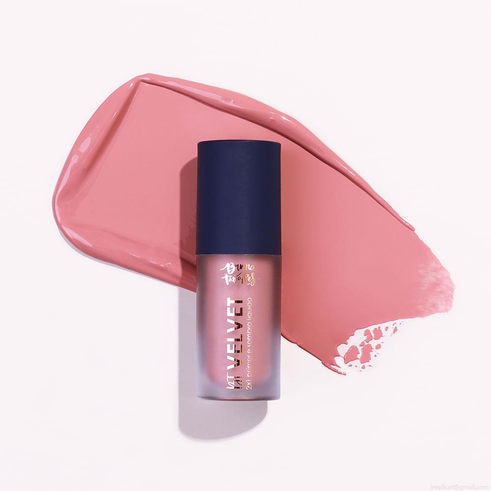 Sombra Líquida e Primer 2x1 Bruna Tavares BT Velvet Tea Rose 6 ml Sombra Líquida e Primer 2x1 Bruna Tavares BT Velvet Tea Rose 6 ml