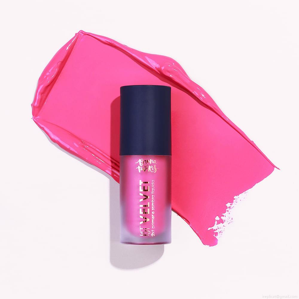 Sombra Líquida e Primer 2x1 Bruna Tavares BT Velvet Pink 6 ml Sombra Líquida e Primer 2x1 Bruna Tavares BT Velvet Pink 6 ml