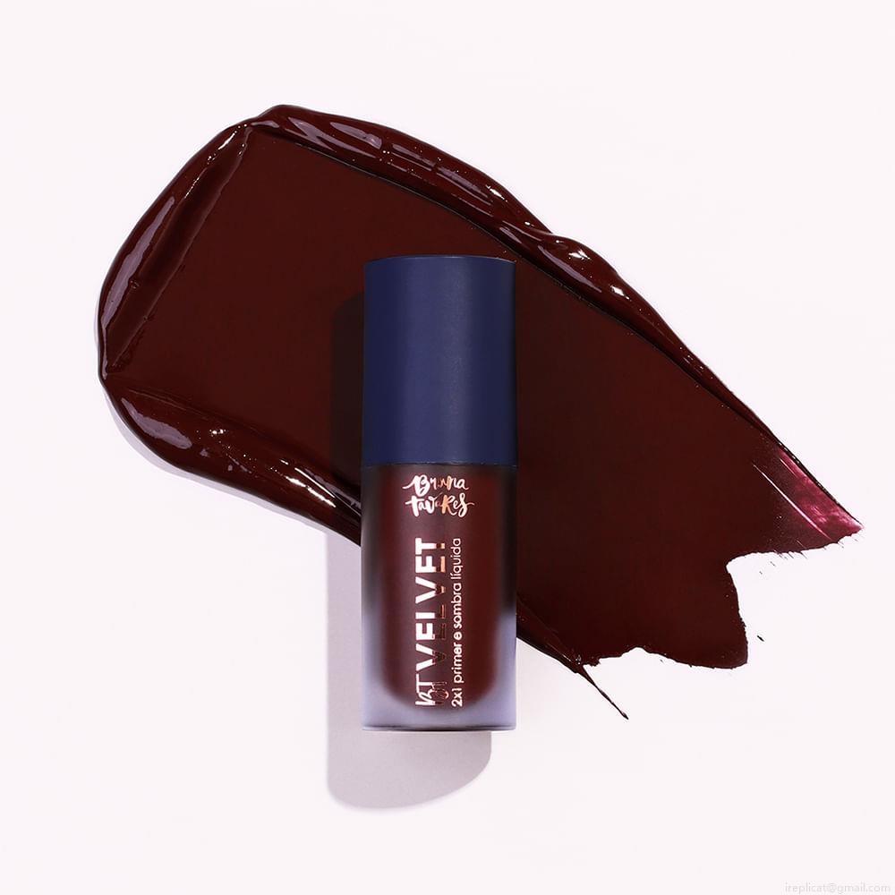 Sombra Líquida e Primer 2x1 Bruna Tavares BT Velvet Blackberry 6 ml Sombra Líquida e Primer 2x1 Bruna Tavares BT Velvet Blackberry 6 ml