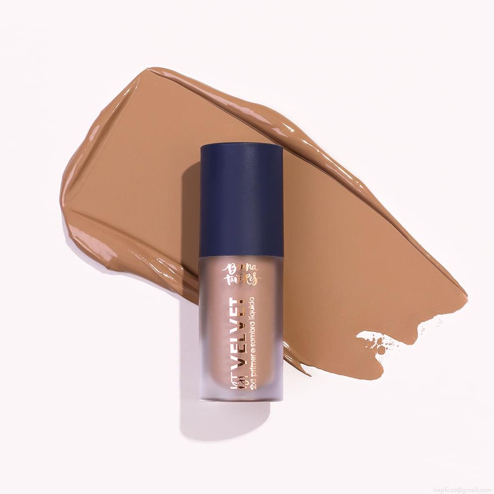 Sombra Líquida e Primer 2x1 Bruna Tavares BT Velvet Cappuccino 6 ml Sombra Líquida e Primer 2x1 Bruna Tavares BT Velvet Cappuccino 6 ml