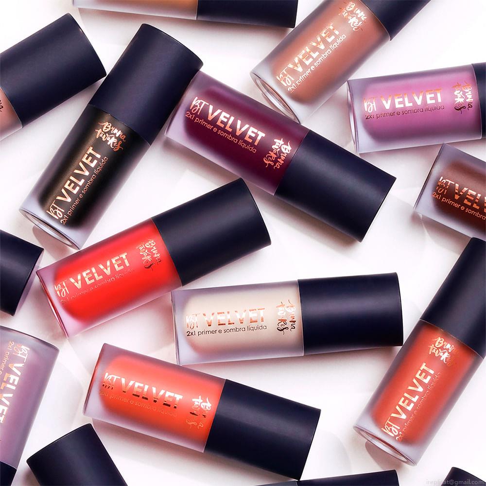 Sombra Líquida e Primer 2x1 Bruna Tavares BT Velvet Cappuccino 6 ml Sombra Líquida e Primer 2x1 Bruna Tavares BT Velvet Cappuccino 6 ml