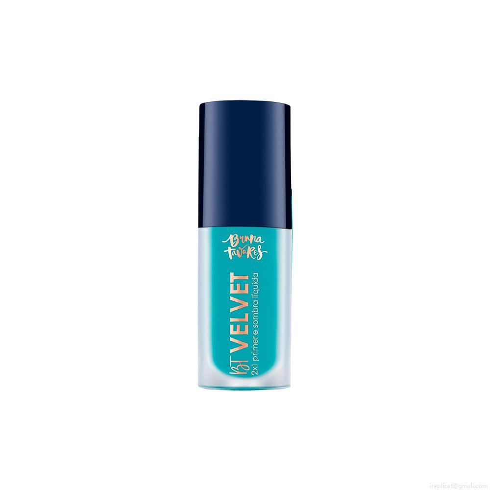 Sombra Líquida e Primer 2x1 Bruna Tavares BT Velvet Teal 6 ml Sombra Líquida e Primer 2x1 Bruna Tavares BT Velvet Teal 6 ml