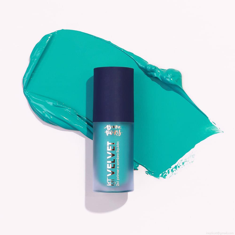 Sombra Líquida e Primer 2x1 Bruna Tavares BT Velvet Teal 6 ml Sombra Líquida e Primer 2x1 Bruna Tavares BT Velvet Teal 6 ml