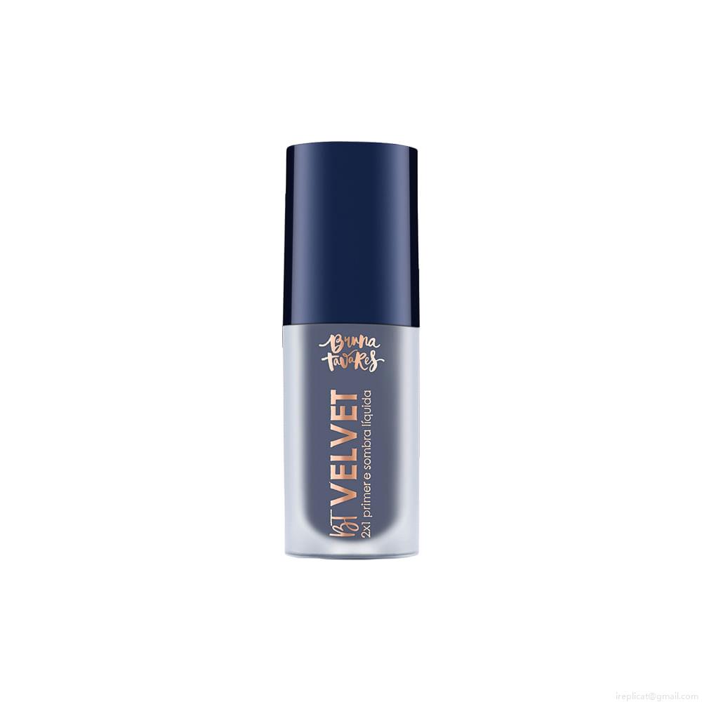 Sombra Líquida e Primer 2x1 Bruna Tavares BT Velvet Grey 6 ml Sombra Líquida e Primer 2x1 Bruna Tavares BT Velvet Grey 6 ml