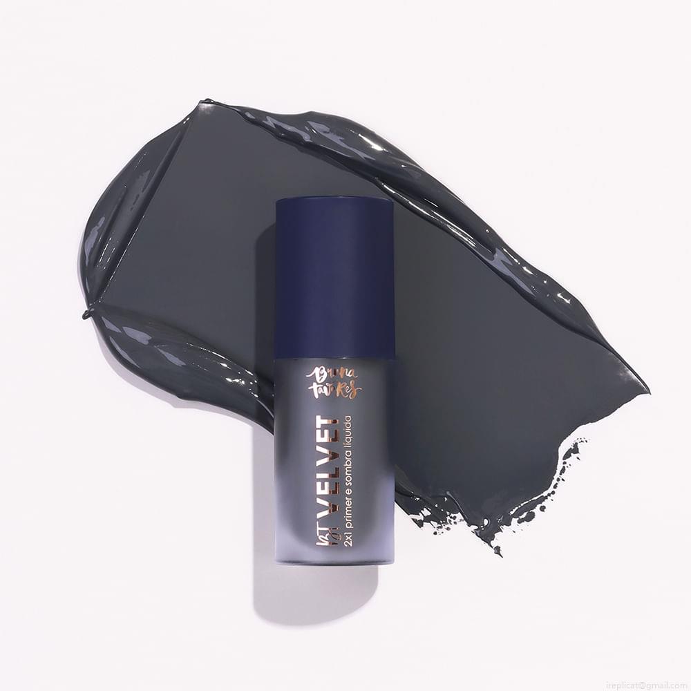 Sombra Líquida e Primer 2x1 Bruna Tavares BT Velvet Grey 6 ml Sombra Líquida e Primer 2x1 Bruna Tavares BT Velvet Grey 6 ml