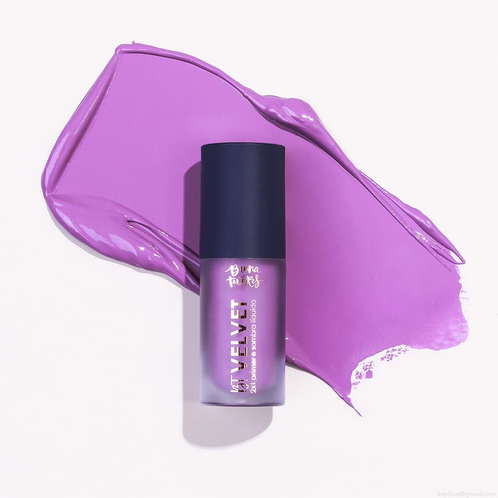 Sombra Líquida e Primer 2x1 Bruna Tavares BT Velvet Violet 6 ml Sombra Líquida e Primer 2x1 Bruna Tavares BT Velvet Violet 6 ml