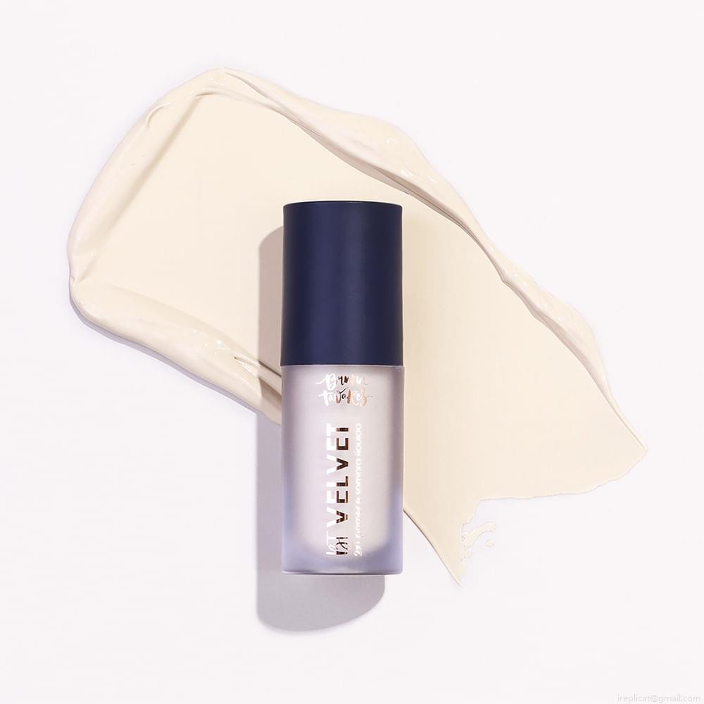 Sombra Líquida e Primer 2x1 Bruna Tavares BT Velvet Off White 6 ml Sombra Líquida e Primer 2x1 Bruna Tavares BT Velvet Off White 6 ml