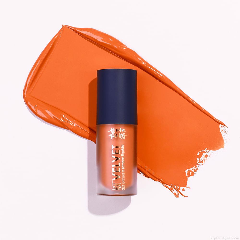 Sombra Líquida e Primer 2x1 Bruna Tavares BT Velvet Tangerine 6 ml Sombra Líquida e Primer 2x1 Bruna Tavares BT Velvet Tangerine 6 ml