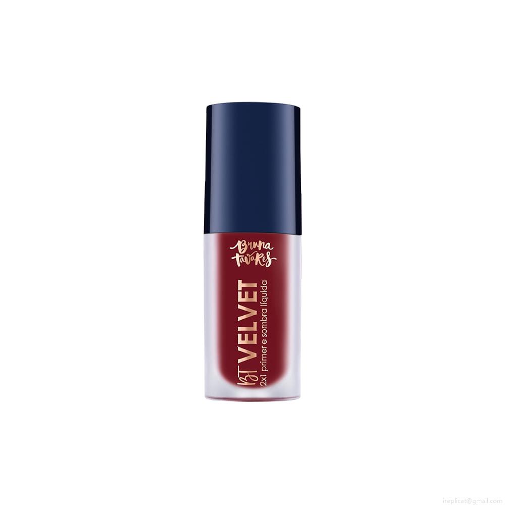 Sombra Líquida e Primer 2x1 Bruna Tavares BT Velvet Cherry 6 ml Sombra Líquida e Primer 2x1 Bruna Tavares BT Velvet Cherry 6 ml