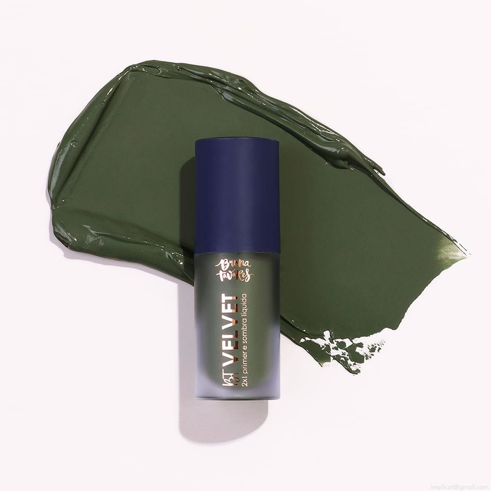 Sombra Líquida e Primer 2x1 Bruna Tavares BT Velvet Khaki 6 ml Sombra Líquida e Primer 2x1 Bruna Tavares BT Velvet Khaki 6 ml