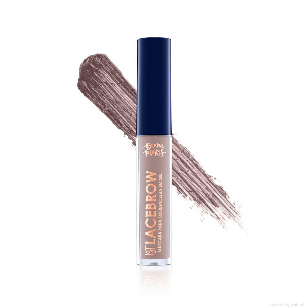 Máscara para Sobrancelhas de Volume À Prova D'Água Bruna Tavares BT LaceBrow Light Brown 2,5 g Máscara para Sobrancelhas de Volume À Prova D'Água Bruna Tavares BT LaceBrow Light Brown 2,5 g