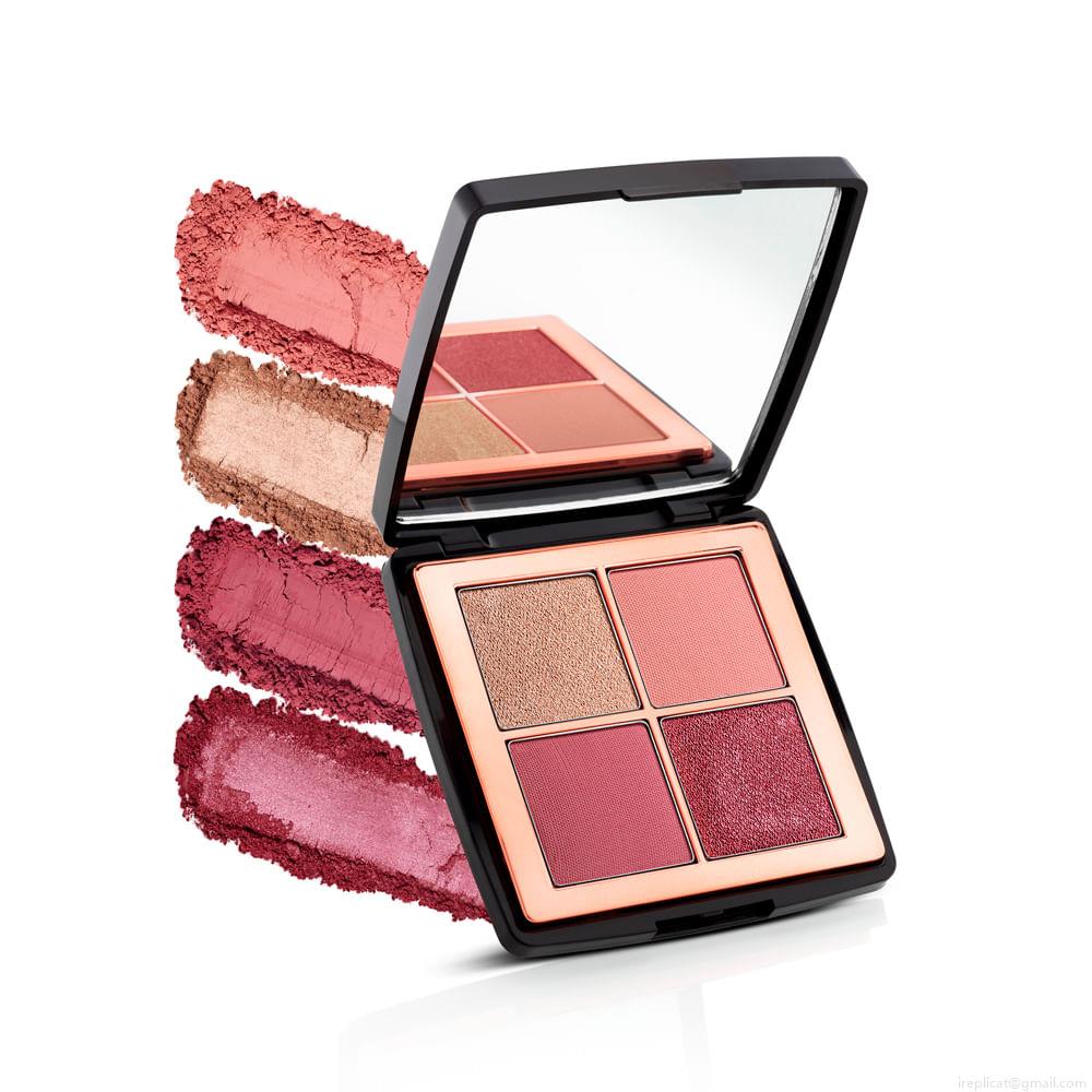 Paleta de Blushs em Pó Compacto Bruna Tavares Minnie Mouse Show Yr Glam Rosé 14 g Paleta de Blushs em Pó Compacto Bruna Tavares Minnie Mouse Show Yr Glam Rosé 14 g