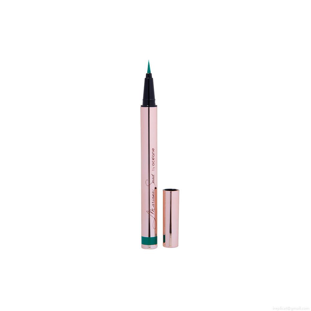Caneta Delineadora Líquida Océane Mariana Saad Real Green 1,8 g Caneta Delineadora Líquida Océane Mariana Saad Real Green 1,8 g