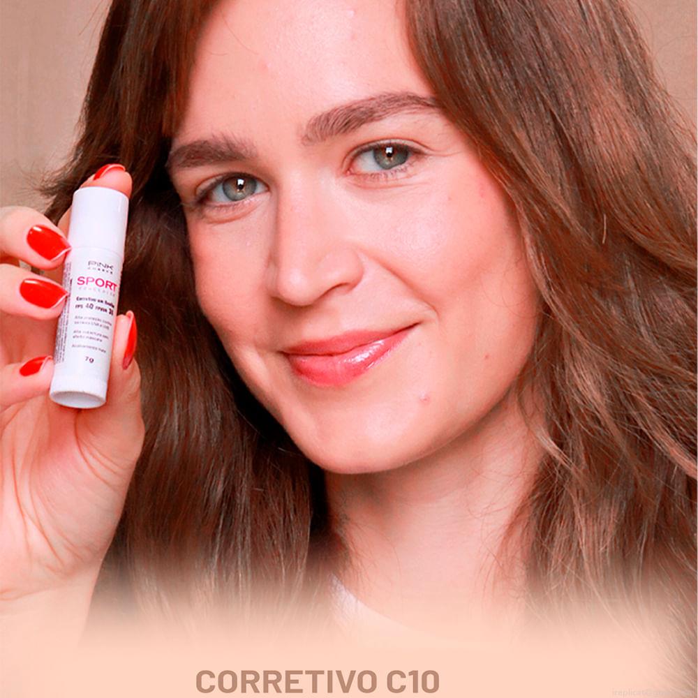 Corretivo em Bastão Cremoso com Protetor Solar B23 Natural Pink Cheeks Sport Concealer FPS 40 FPUVA 30 C10 7 g Corretivo em Bastão Cremoso com Protetor Solar B23 Natural Pink Cheeks Sport Concealer FPS 40 FPUVA 30 C10 7 g