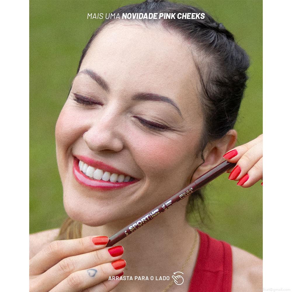 Lápis de Olho À Prova D'Água e Suor Pink Cheeks Sport Eyepencil Marrom 1,2 g Lápis de Olho À Prova D'Água e Suor Pink Cheeks Sport Eyepencil Marrom 1,2 g