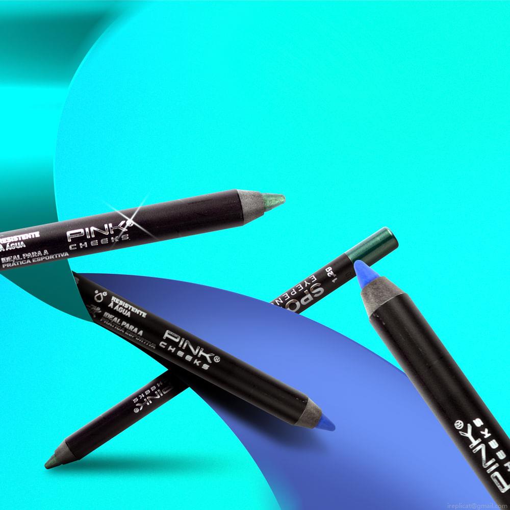 Lápis para Olhos Pink Cheeks Sport Eyepencil Azul 1,2 g Lápis para Olhos Pink Cheeks Sport Eyepencil Azul 1,2 g