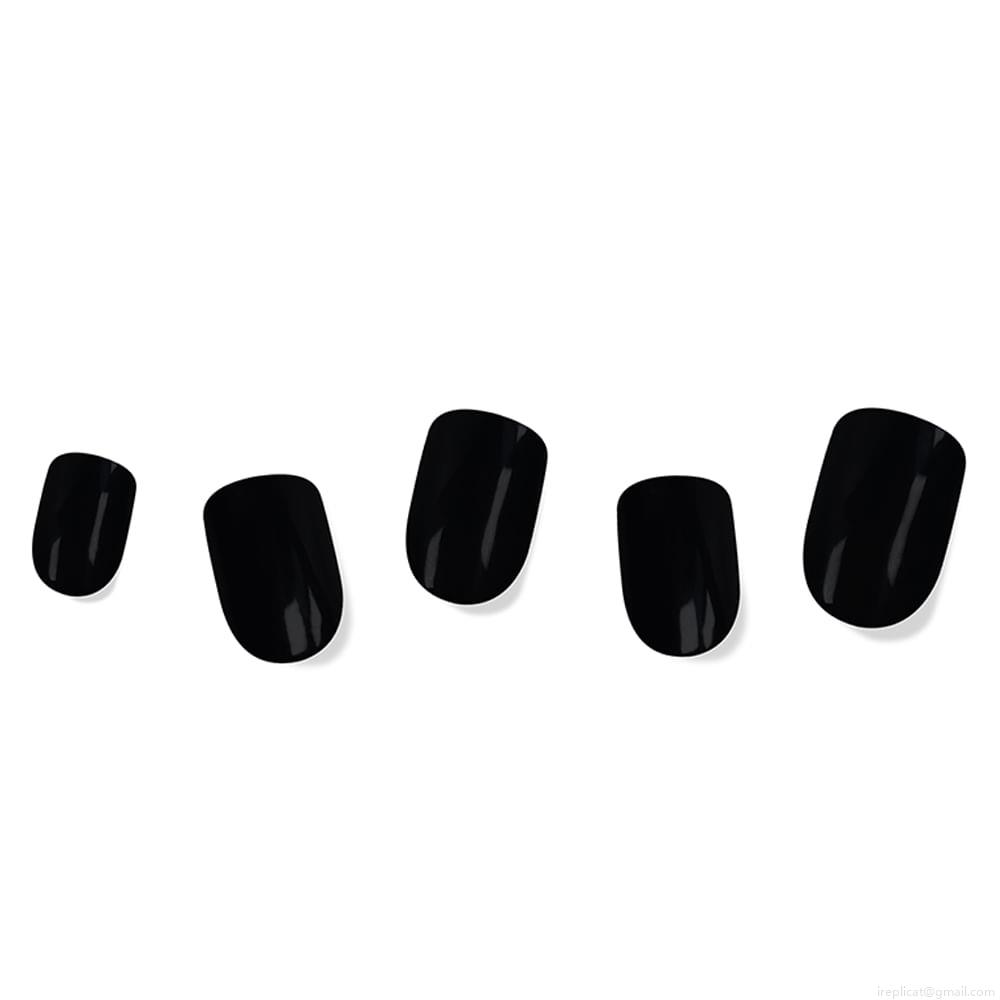 Unhas Postiças Curta Autocolante Quadrada Pintada Absolute New York Magiquick Magic Black 24 Unidades Unhas Postiças Curta Autocolante Quadrada Pintada Absolute New York Magiquick Magic Black 24 Unidades