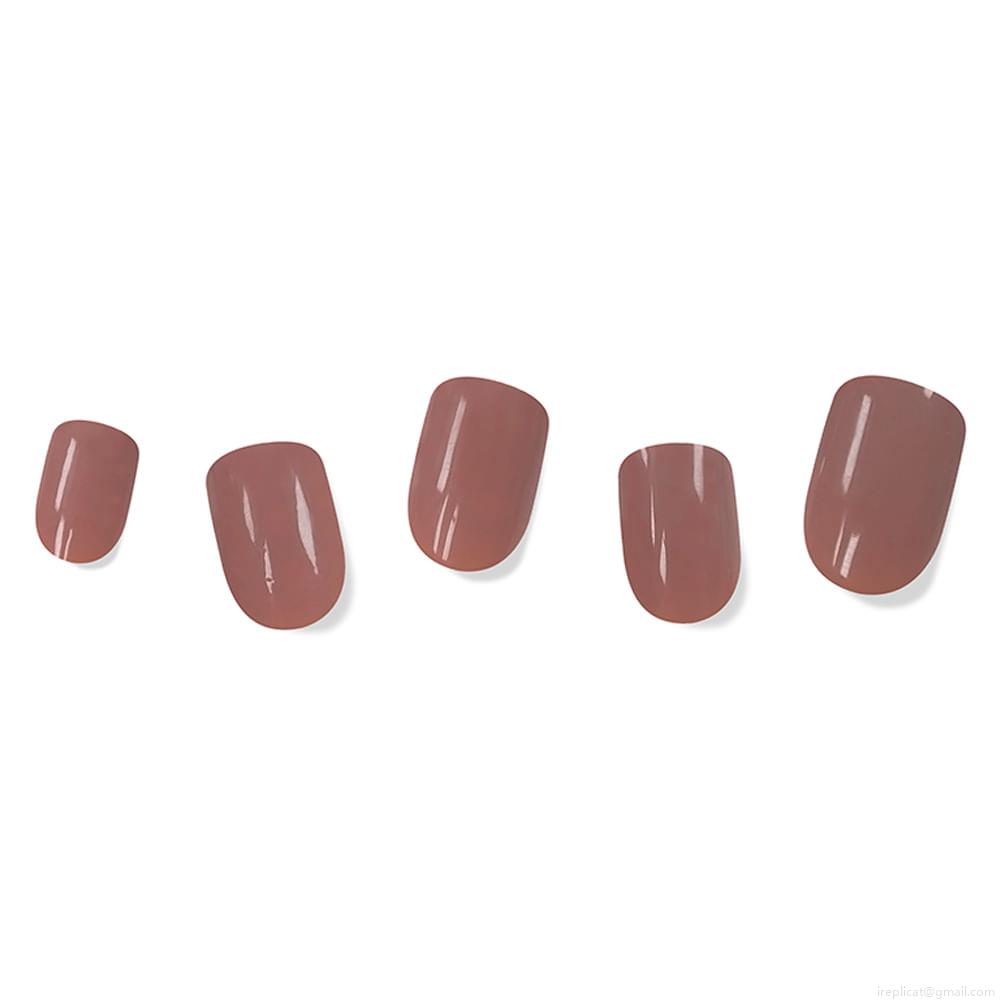 Unhas Postiças Curta Autocolante Quadrada Pintada Absolute New York Magiquick Marsala Red 24 Unidades Unhas Postiças Curta Autocolante Quadrada Pintada Absolute New York Magiquick Marsala Red 24 Unidades