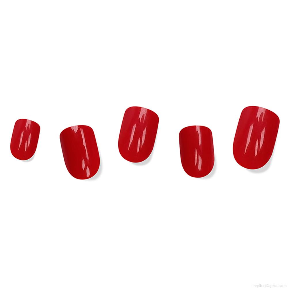 Unhas Postiças Curta Autocolante Quadrada Pintada Absolute New York Magiquick Candy Red 24 Unidades Unhas Postiças Curta Autocolante Quadrada Pintada Absolute New York Magiquick Candy Red 24 Unidades