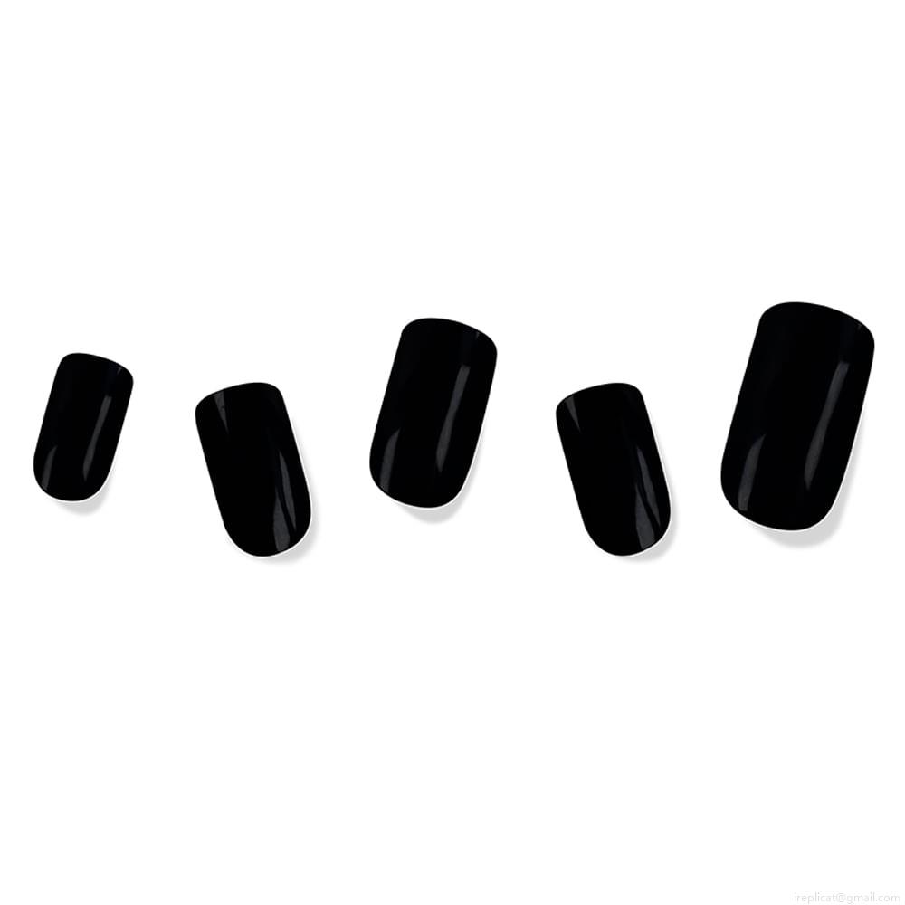Unhas Postiças Média Autocolante Quadrada Pintada Absolute New York Magiquick Magic Black 24 Unidades Unhas Postiças Média Autocolante Quadrada Pintada Absolute New York Magiquick Magic Black 24 Unidades