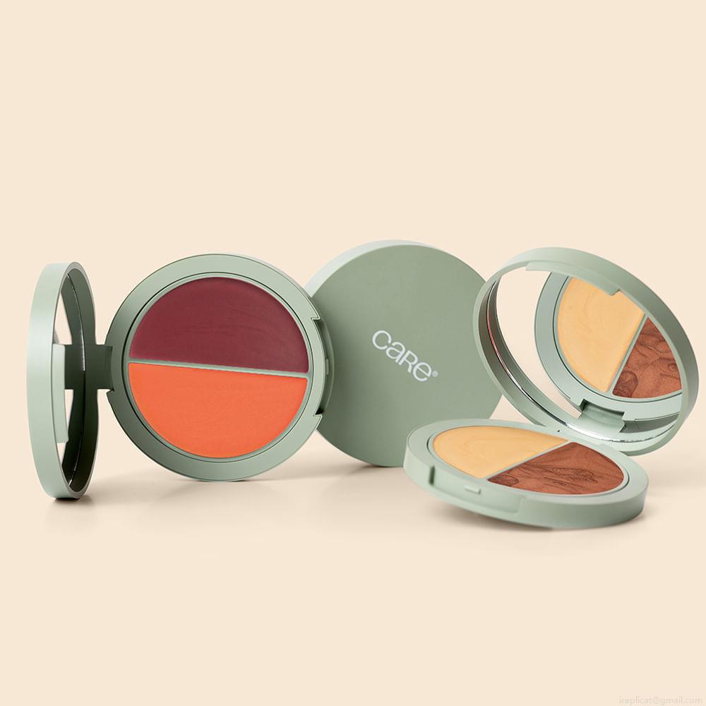 Blush e Iluminador Multifuncional Duo Care Natural Beauty Orange & Plum 10 g Blush e Iluminador Multifuncional Duo Care Natural Beauty Orange & Plum 10 g
