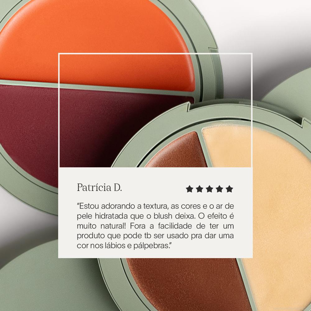 Blush e Iluminador Multifuncional Duo Care Natural Beauty Orange & Plum 10 g Blush e Iluminador Multifuncional Duo Care Natural Beauty Orange & Plum 10 g