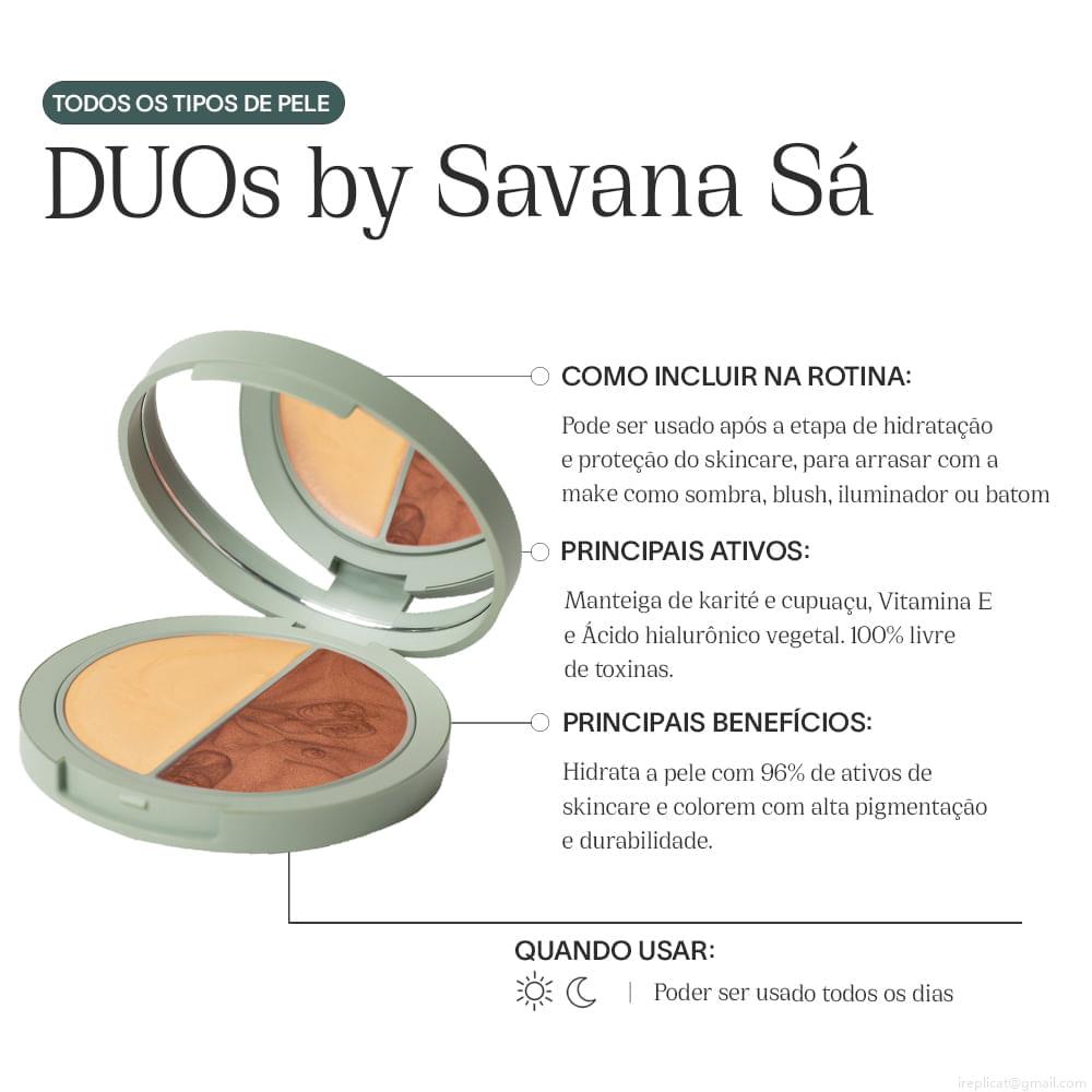 Blush e Iluminador Multifuncional Duo Care Natural Beauty Crystal & Gold 10 g Blush e Iluminador Multifuncional Duo Care Natural Beauty Crystal & Gold 10 g