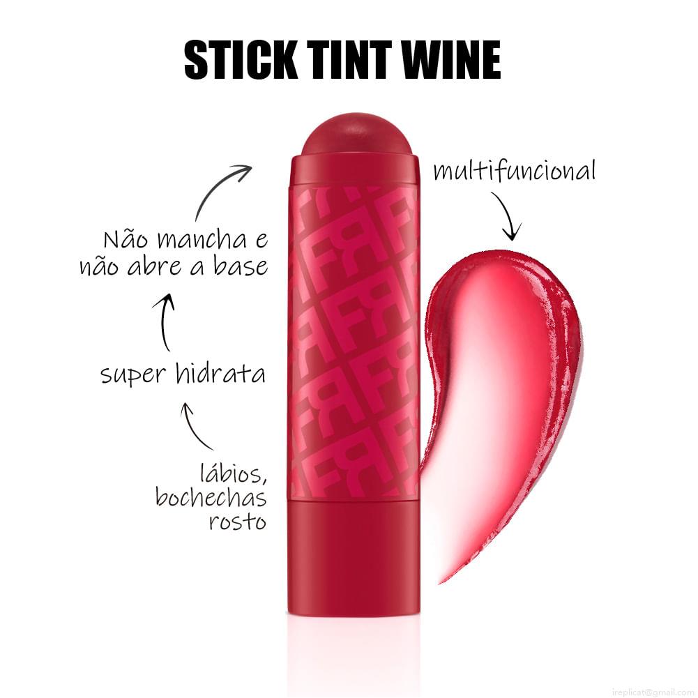 Lip Balm Hidratante Fran By Franciny Ehlke Stick Tint Wine 6,3 g Lip Balm Hidratante Fran By Franciny Ehlke Stick Tint Wine 6,3 g