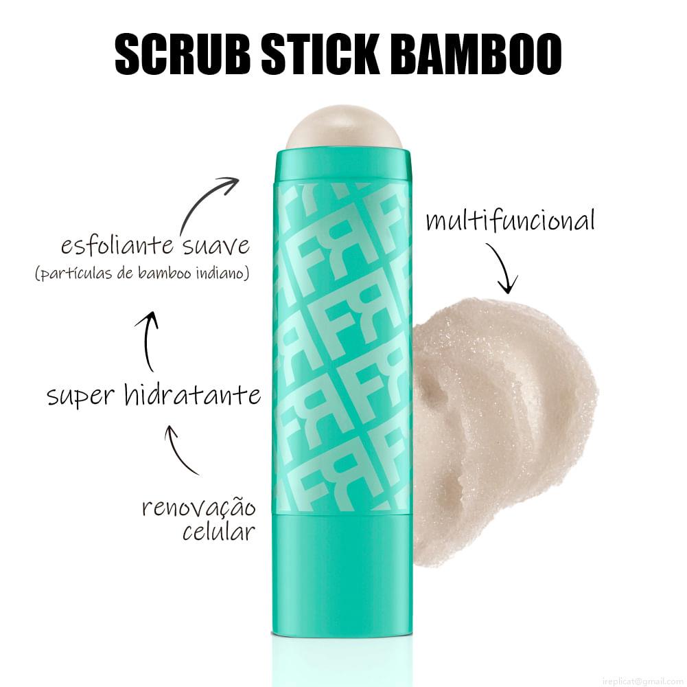 Lip Balm de Esfoliação Fran By Franciny Ehlke Scrub Stick Bamboo 6,2 g Lip Balm de Esfoliação Fran By Franciny Ehlke Scrub Stick Bamboo 6,2 g