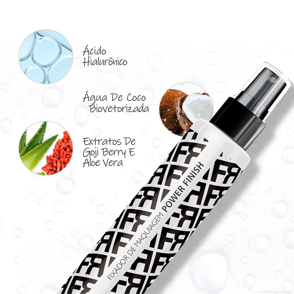 Fixador de Maquiagem Fran by Franciny Ehlke Power Finish 120 ml Fixador de Maquiagem Fran by Franciny Ehlke Power Finish 120 ml