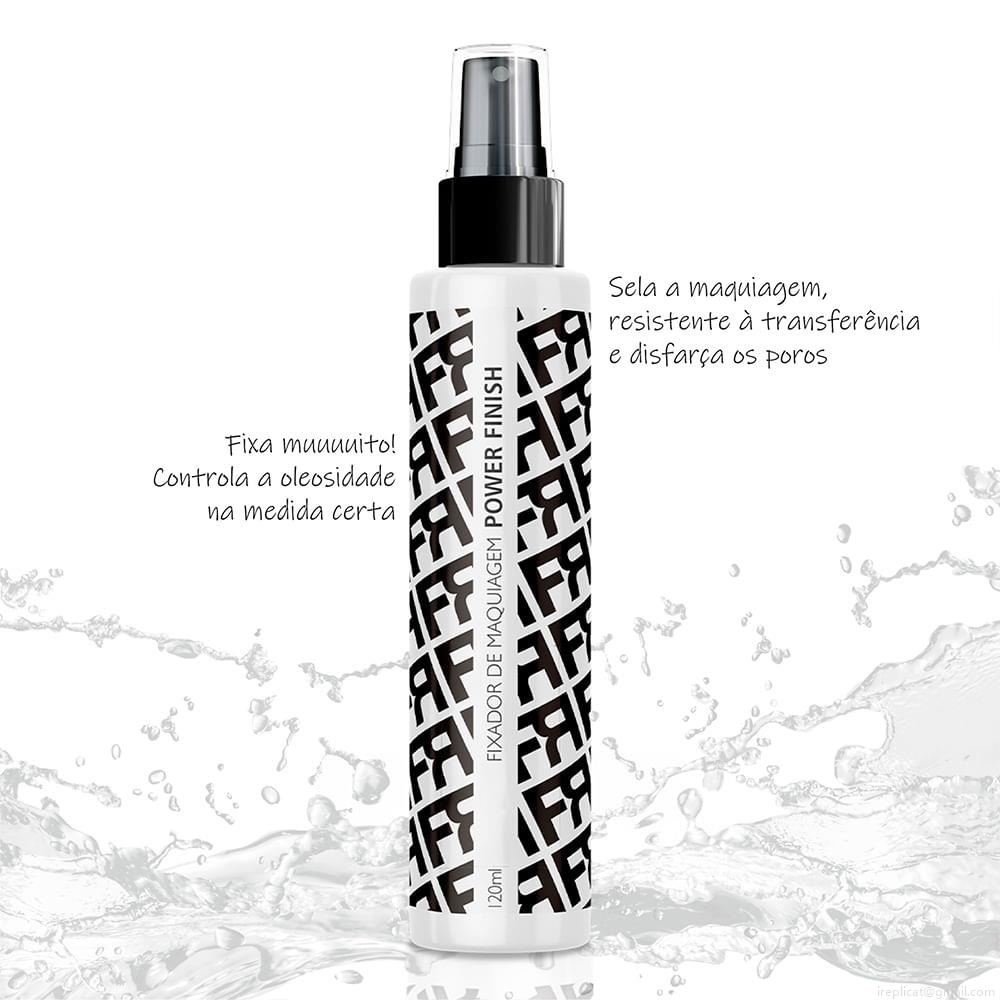 Fixador de Maquiagem Fran by Franciny Ehlke Power Finish 120 ml Fixador de Maquiagem Fran by Franciny Ehlke Power Finish 120 ml