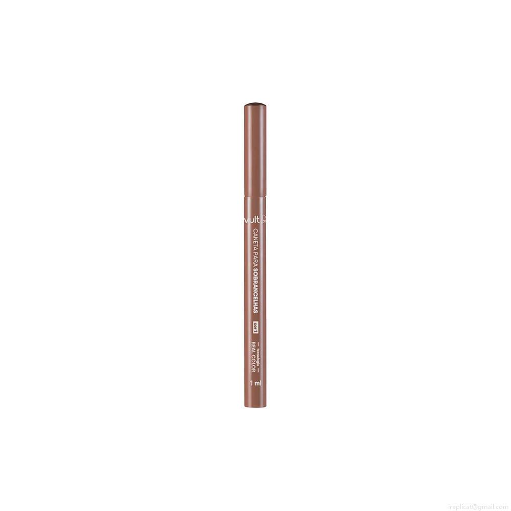 Caneta para Sobrancelhas Vult Real Color Cor 02 Preto 1 ml Caneta para Sobrancelhas Vult Real Color Cor 02 Preto 1 ml