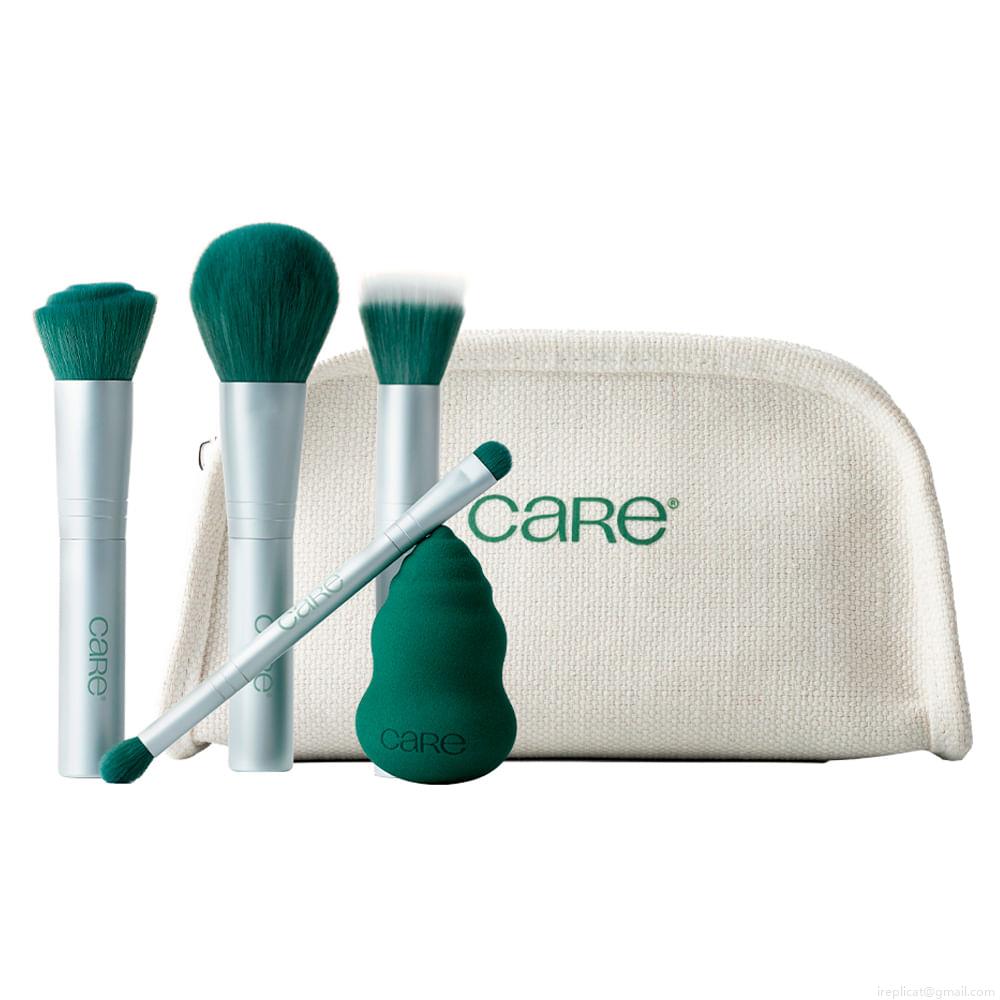 Kit de Pincéis Care Natural Beauty - 5 Unidades Kit de Pincéis Care Natural Beauty - 5 Unidades